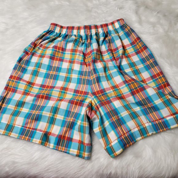 Women's Y2K Vintage Plaid Shorts from Picket & Post, 10 - Picture 2 of 4